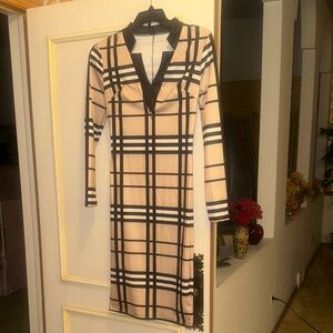 Burberry inspired print  Dress